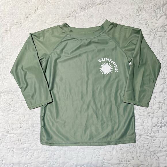 Rylee + Cru Swim Rash Guard Size 10/12 - Picture 2 of 7